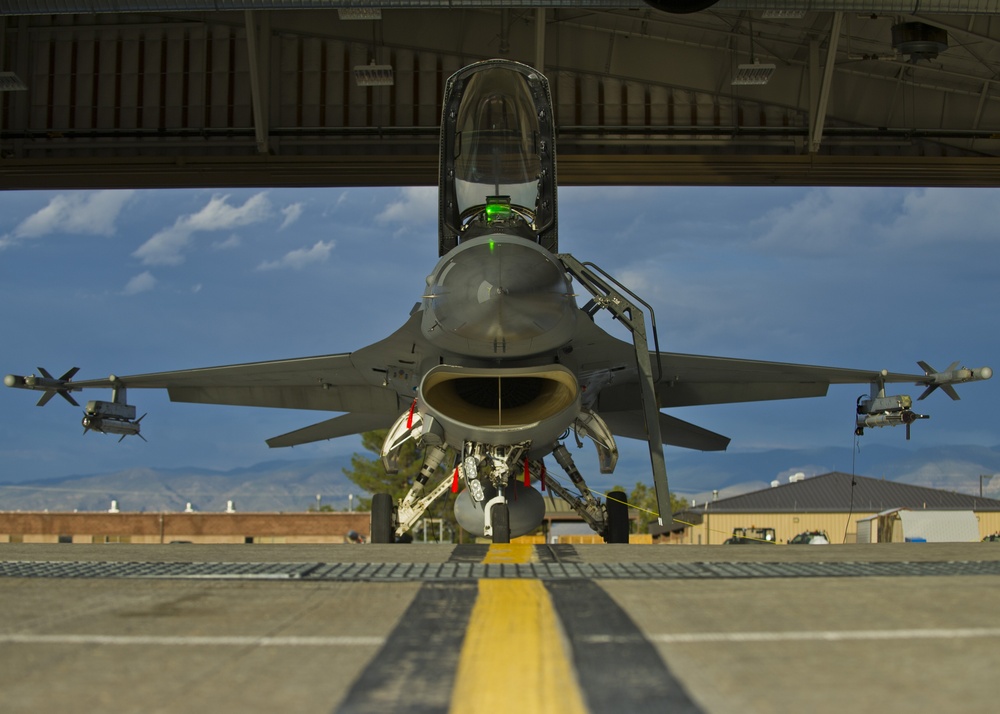 54th Fighter Group pilots train over White Sands Missile Range