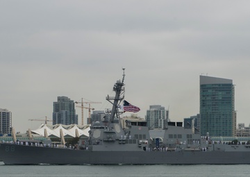 USS Preble change of home port
