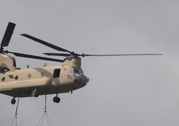 Red Bull field artillery battalion takes flight