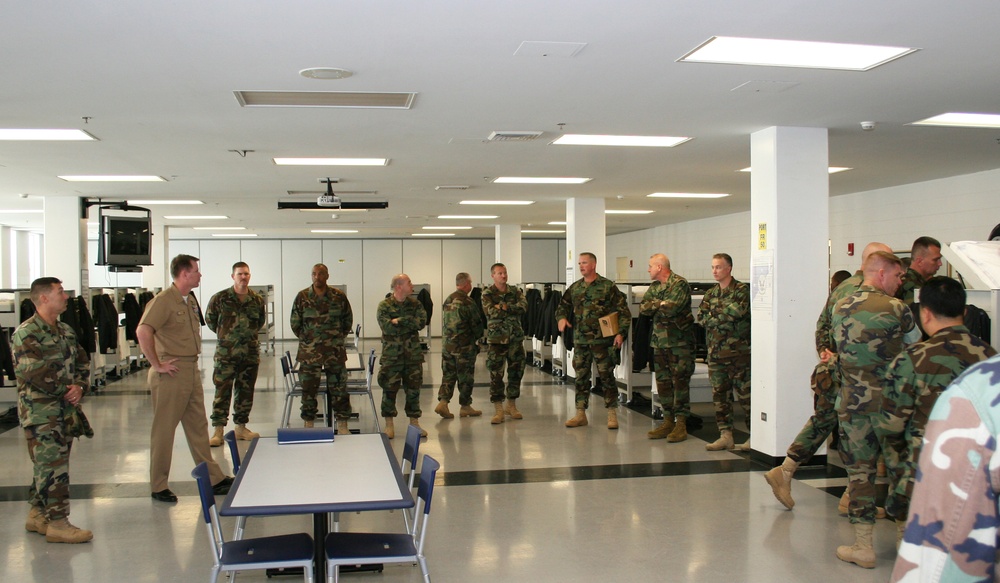 Barracks tour