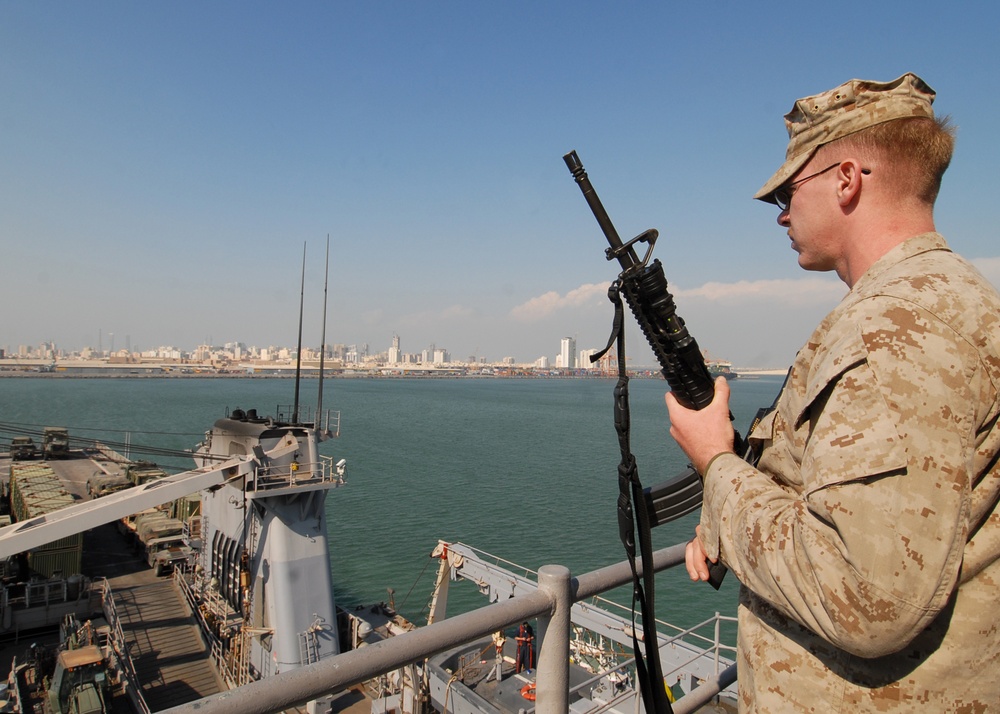 USS Carter Hall operations