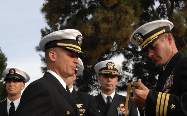SEAL Team 3 change of command ceremony