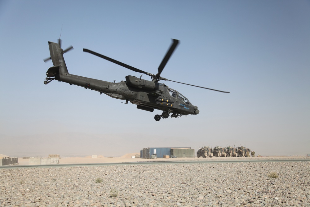 AH-64D Apache Longbow in Afghanistan