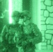 Night patrol in Afghanistan