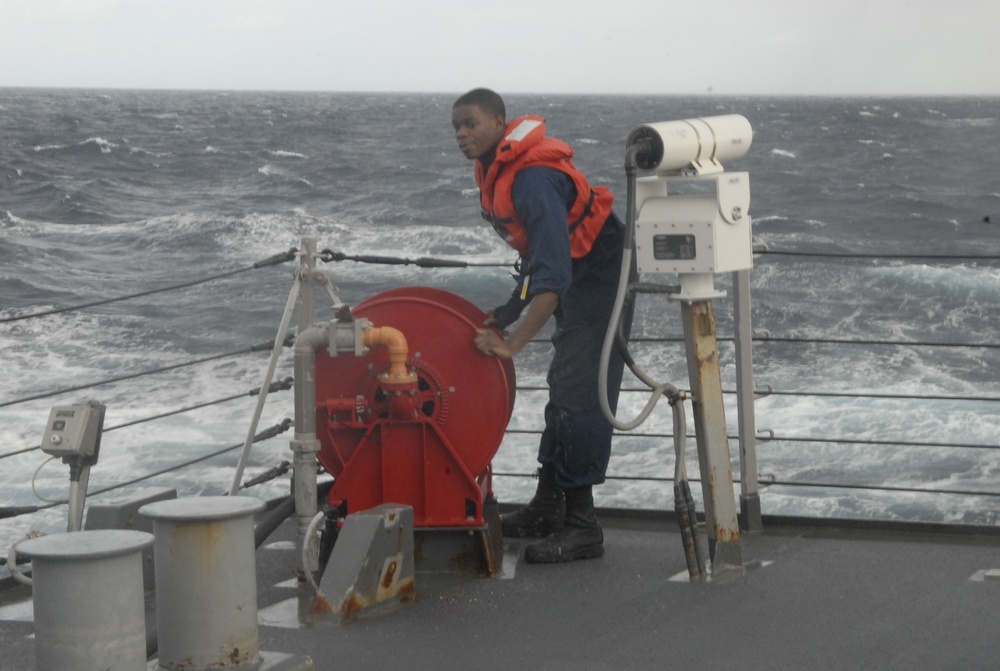 USS Cole operations