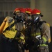 USS Nimitz Sailors practice firefighting techniques