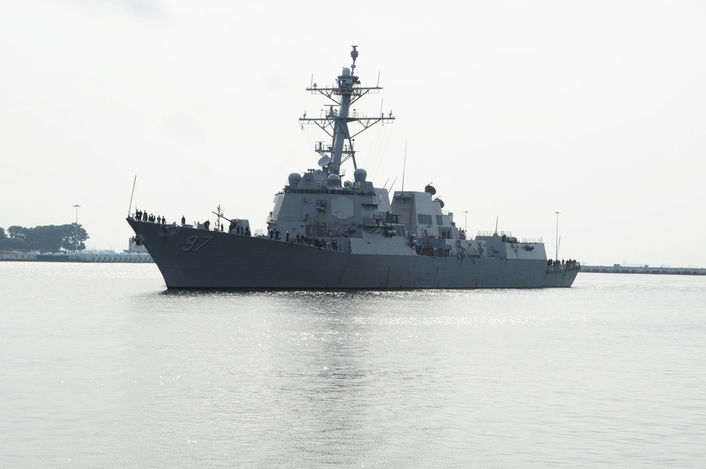 USS Halsey operations