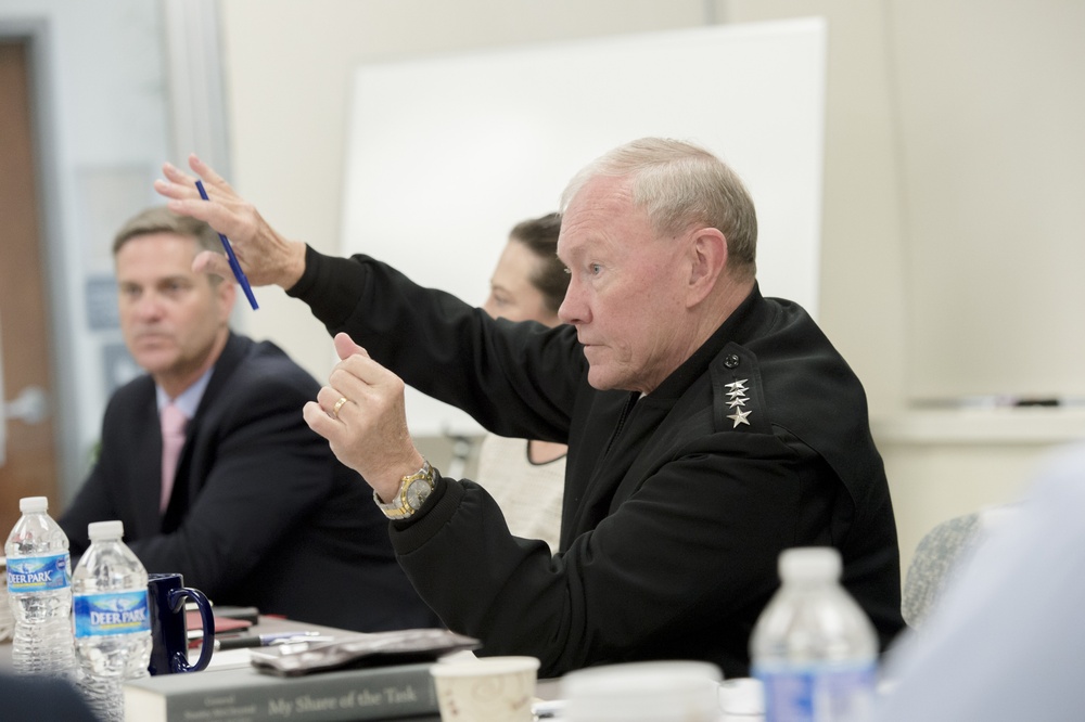 Dempsey gives remarks to Hertog War Studies Program students