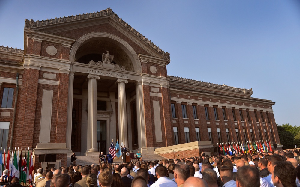 Deputy secretary of defense speaks at National Defense University convocation ceremony