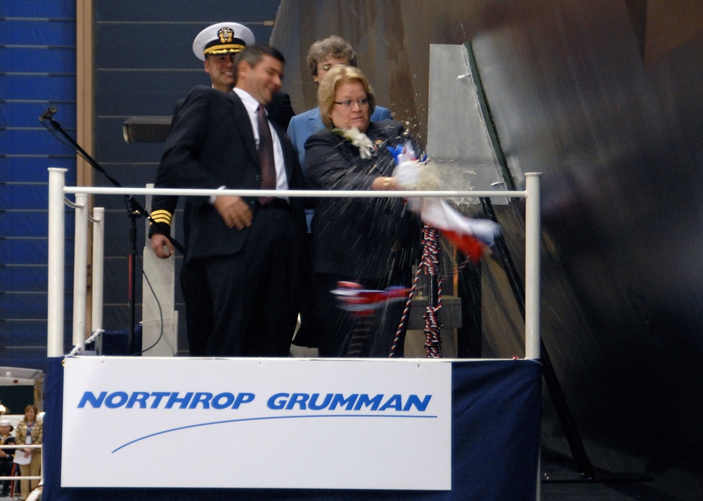 DVIDS Images Ship's christening ceremony