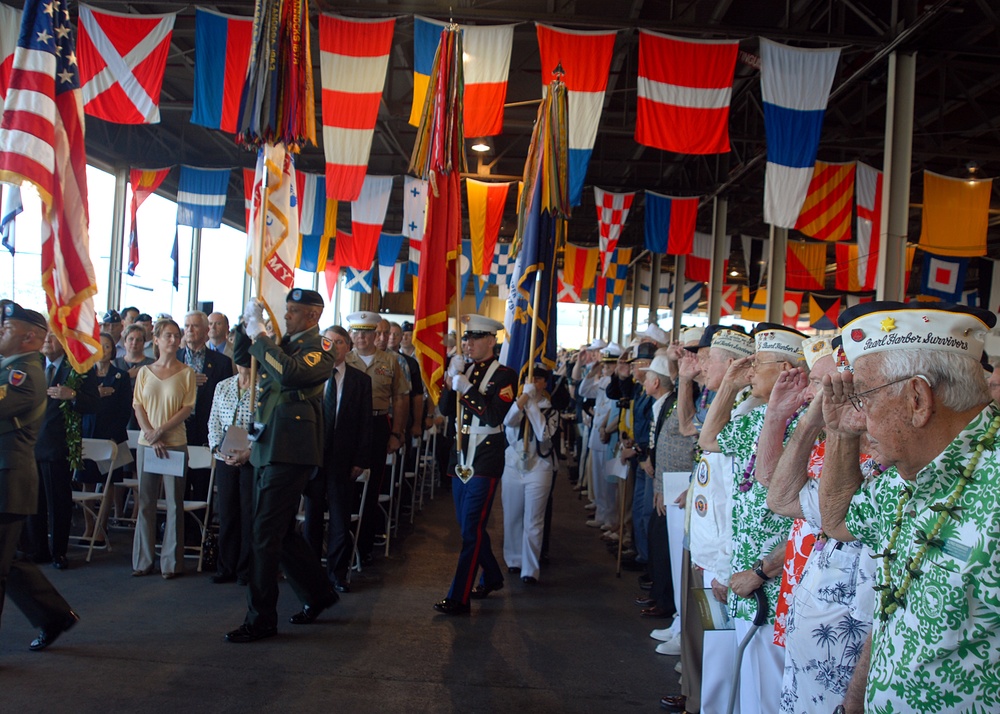 Commemorating the 67th anniversary of the attack on Pearl Harbor