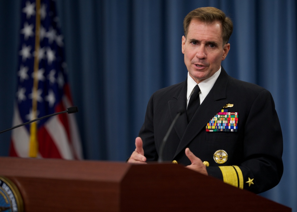 Pentagon news briefing