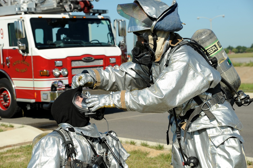 Chlorine spill exercise