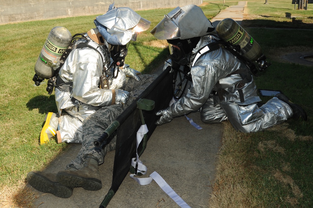 Chlorine spill exercise