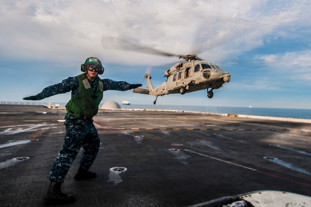 USS George Washington activity