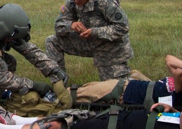 Civilian, military medical evacuation teams save lives together at Vigilant Guard exercise