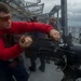 USS Peleliu crew-served weapons qualification