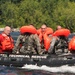 Colchester Technical Rescue supports the Vermont Army National Guard Air Ambulance during water rescue training