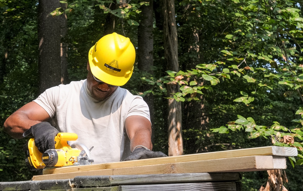 244th engineers hammer out repairs