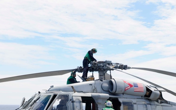 USS Blue Ridge activity