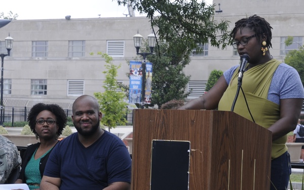 District of Columbia National Guard's Summer Youth Employment Program closing ceremony
