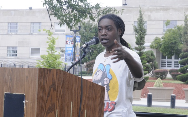 District of Columbia National Guard's Summer Youth Employment Program closing ceremony