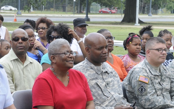 District of Columbia National Guard's Summer Youth Employment Program closing ceremony