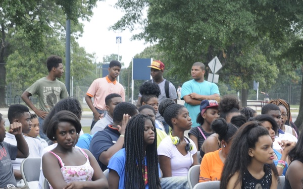 District of Columbia National Guard's Summer Youth Employment Program closing ceremony