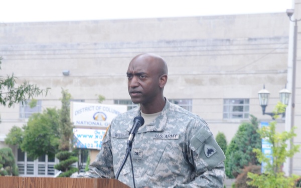 District of Columbia National Guard's Summer Youth Employment Program closing ceremony