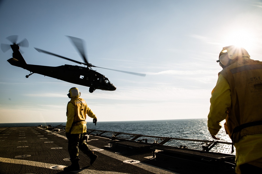 New York Army National Guard aviation forces begin redeployment home