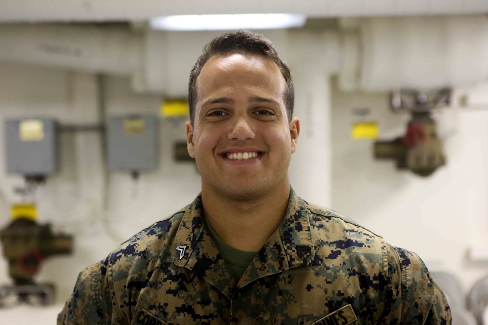 Marines conduct first time combat marksmanship shoot aboard USS America