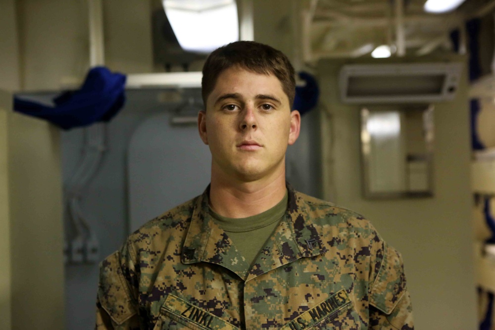 Marines conduct first time combat marksmanship shoot aboard USS America