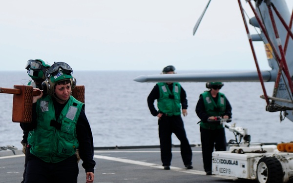 USS Blue Ridge activity