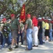 Vietnam veterans visit memorial garden