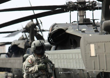 Guard aviation units finish training, head for Kuwait