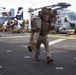 Golf Co. BLT 2/1 conducts PT on the flight deck of the USS Makin Island