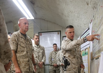 MEF commander visits LSE 14