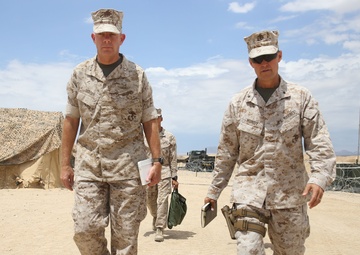 MEF commander visits LSE 14