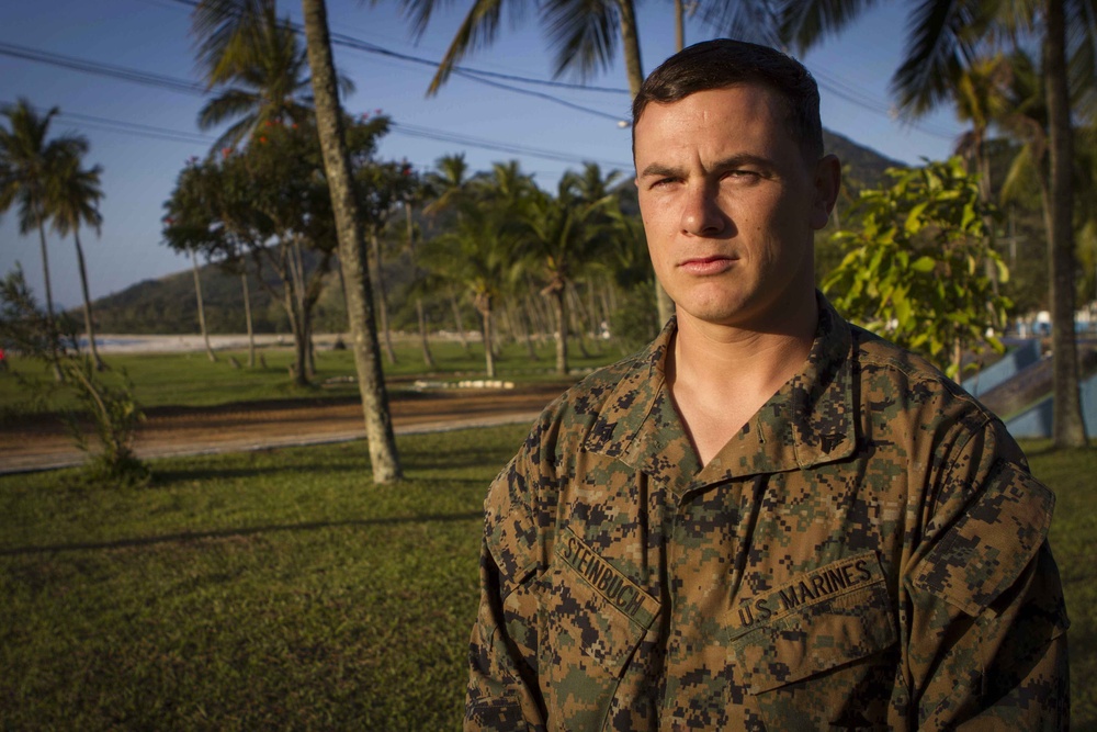 SPMAGTF-South, Brazilian Marines share combat tracking tactics