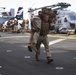 Golf Co. BLT 2/1 conducts PT on the flight deck of the USS Makin Island