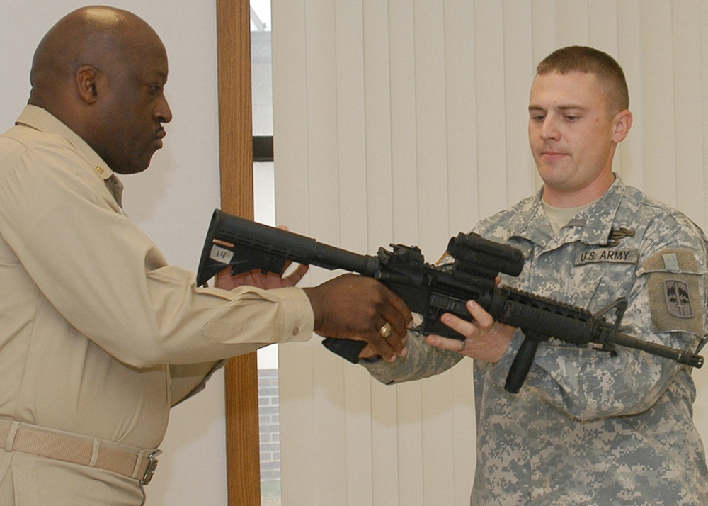 Task Force Marshall training