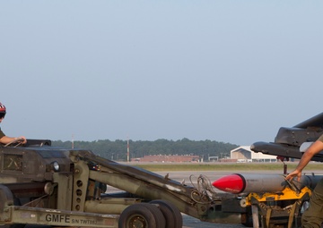 VMA-223 launches an AIM-120