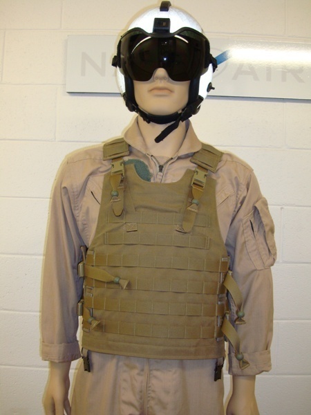 Aircrew armored survival vest