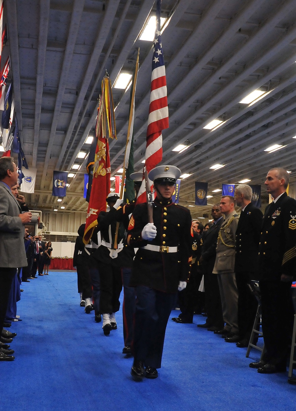 USS America reception