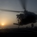 USS Arleigh Burke flight deck operations