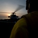 USS Arleigh Burke flight deck operations