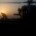 USS Arleigh Burke flight deck operations