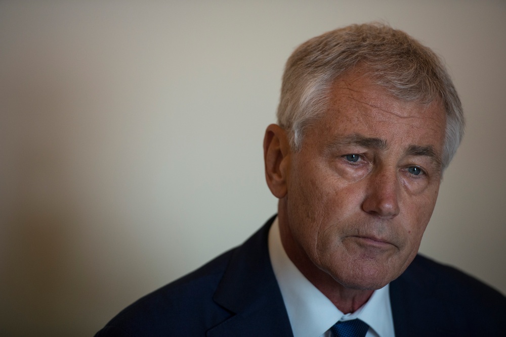 Secretary of defense in New Delhi