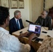 Secretary of defense in New Delhi