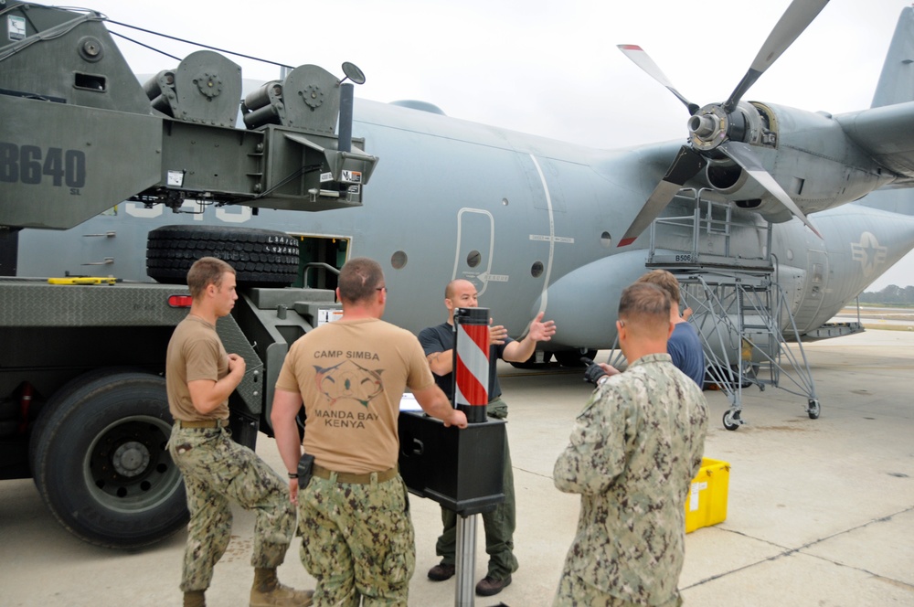 NMCB 133 Crane Operations